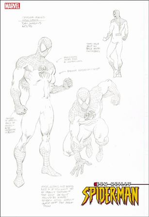 Ben Reilly: Spider-Man issue 1-F Dan Jurgens 1:50 B&W Design Cover
