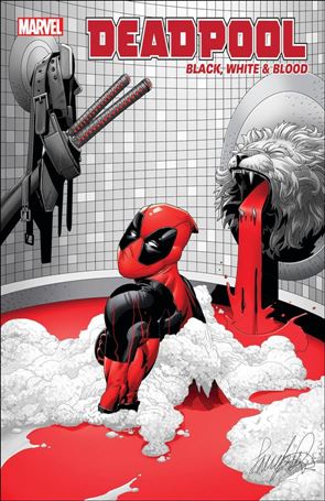 Deadpool: Black, White & Blood issue 3-B Salvador Larroca Cover
