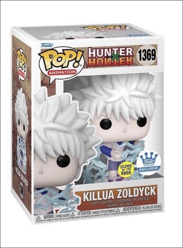 POP! Animation figure 1369 Killua Zoldyck (GITD)