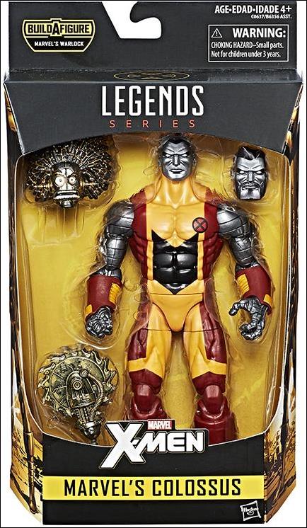 Marvel Legends Series (Warlock Series) figure 1 Marvel's Colossus