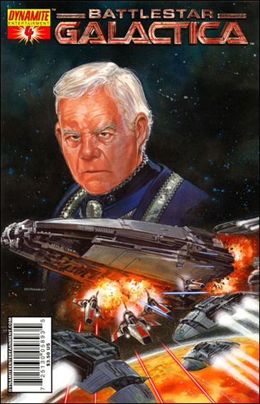 Classic Battlestar Galactica issue 4 Dave Dorman Standard Cover