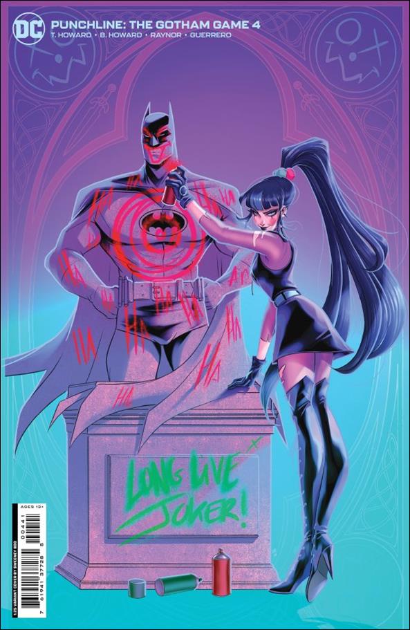 Punchline: The Gotham Game issue 4-D Sweeney Boo 1:25 Cardstock Cover