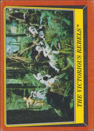 Star Wars: Return of the Jedi: Series 1 (Base Set) card 114 The Victorious Rebels