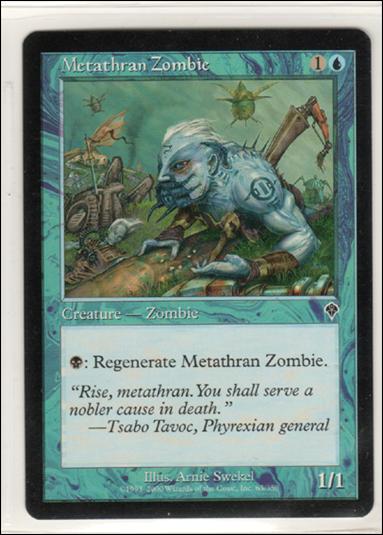 Magic the Gathering: Invasion (Base Set) card 63 Metathran Zombie