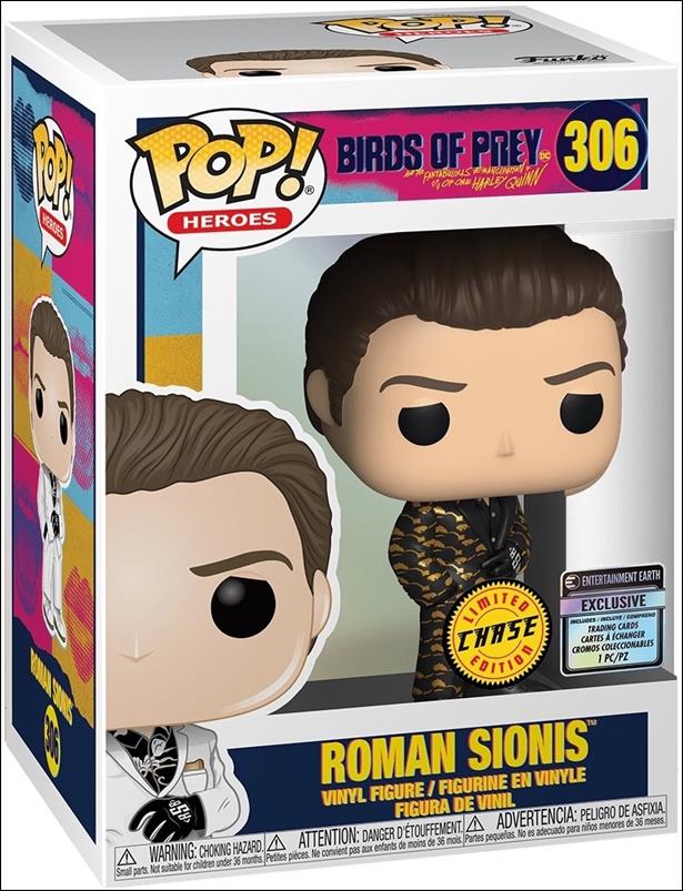 POP! Heroes figure 306-D Roman Sionis (Black & Gold) Chase EE Exclusive