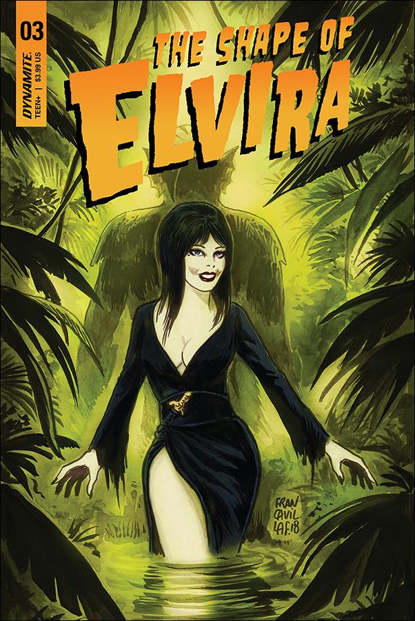 Shape of Elvira issue 3 Francesco Francavilla Cover