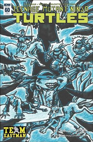 Teenage Mutant Ninja Turtles (2011) issue 60-F Kevin Eastman Fan Club Cover