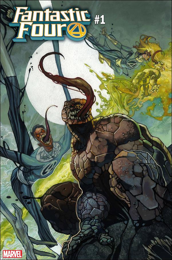 Fantastic Four (2018) issue 1-N Simone Bianchi Venomized Party Cover