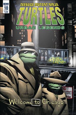 Teenage Mutant Ninja Turtles: Urban Legends issue 10 Frank Fosco Cover