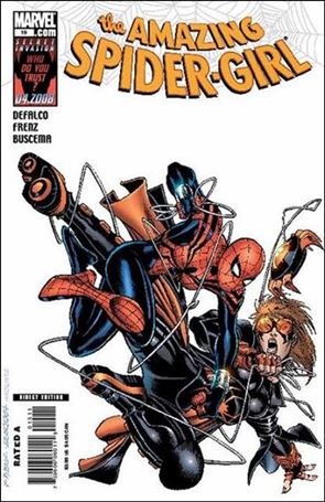 Amazing Spider-Girl issue 19 Secret Invasion Promo Corrected Cover