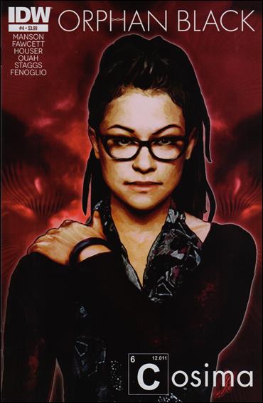 Orphan Black issue 4 Cat Staggs "Cosima" Cover