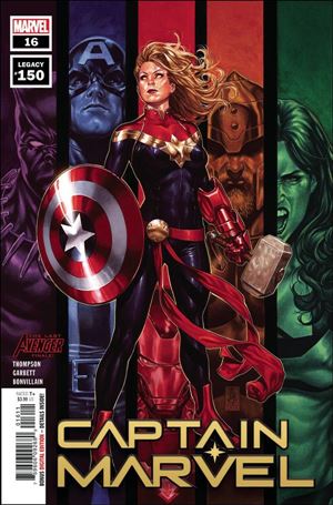 Captain Marvel (2019) issue 16 Mark Brooks Cover