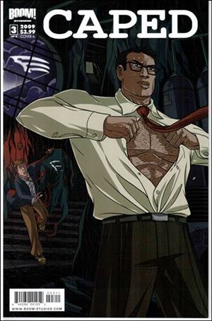 Caped issue 3 Saumin Patel Cover