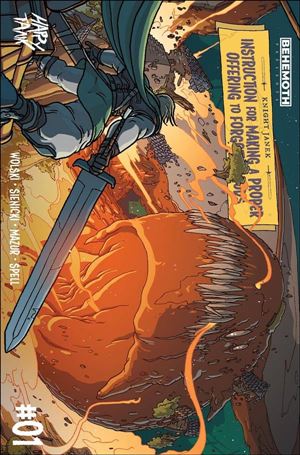 Knight Janek issue 1-C Igor Wolski Horizontal Cover