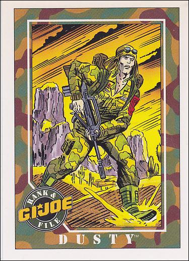G.I. Joe (Base Set) card 21 Dusty