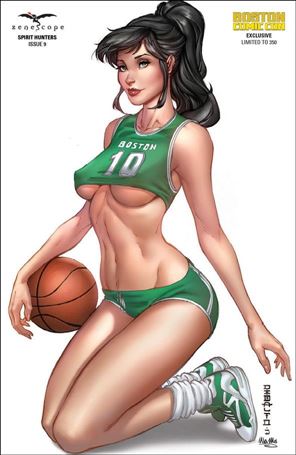 Spirit Hunters issue 9-E Mike DeBalfo Boston Comic Con Cover 1/350