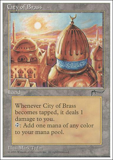 Magic the Gathering: Chronicles (Base Set) card 112 City of Brass