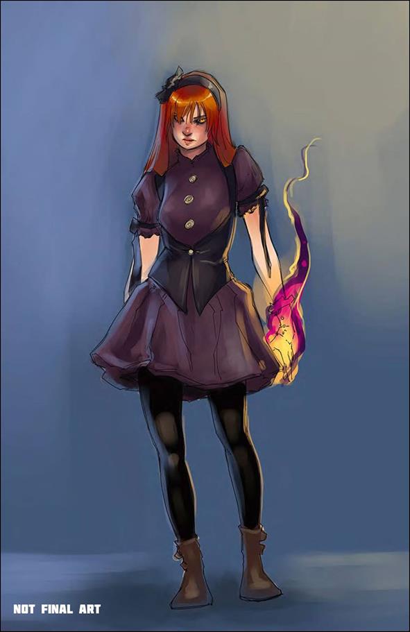 Faith (2016/07) issue 6-D Meghan Hetrick 1:10 Character Design Cover