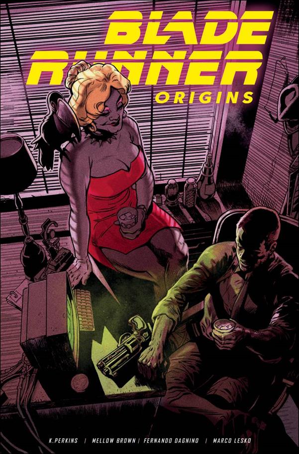 Blade Runner Origins issue 9-B Fernando Dagnino Cover