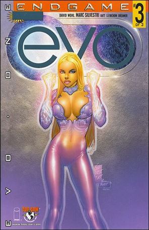 Evo issue 1-C Ice Blue Foil Edition