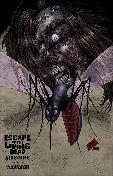 Escape of the Living Dead: Airborne issue 1 Standard Cover