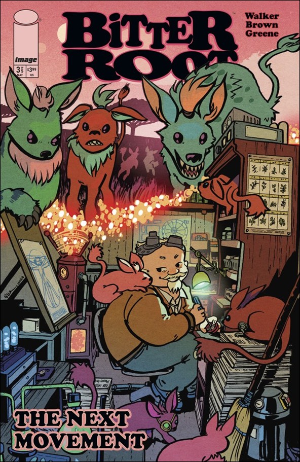 Bitter Root: The Next Movement issue 3-C Bryan Lee O'Malley 1:25 Cover