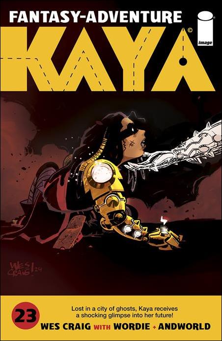 Kaya issue 23 Wes Craig Cover