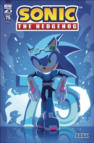 Sonic the Hedgehog (2018) issue 75 Sonic Team Cover