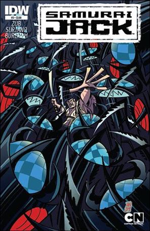 Samurai Jack issue 3 Andy Suriano Cover