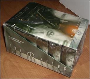 X-Files: Premiere Edition card 1-B Sealed Box of Starter Decks