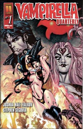 Vampirella Quarterly issue 1.1 Stephen Segovia Standard Posing Cover