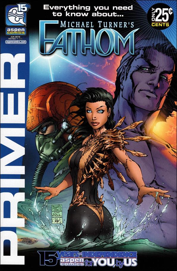 Michael Turner's Fathom Primer issue 1 Michael Turner Cover