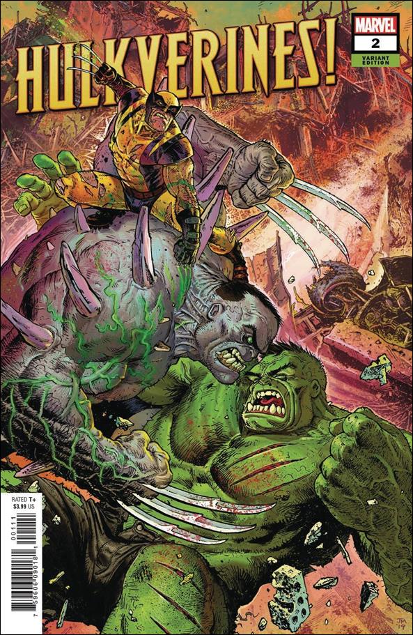 Hulkverines issue 2-B Tony Moore Cover