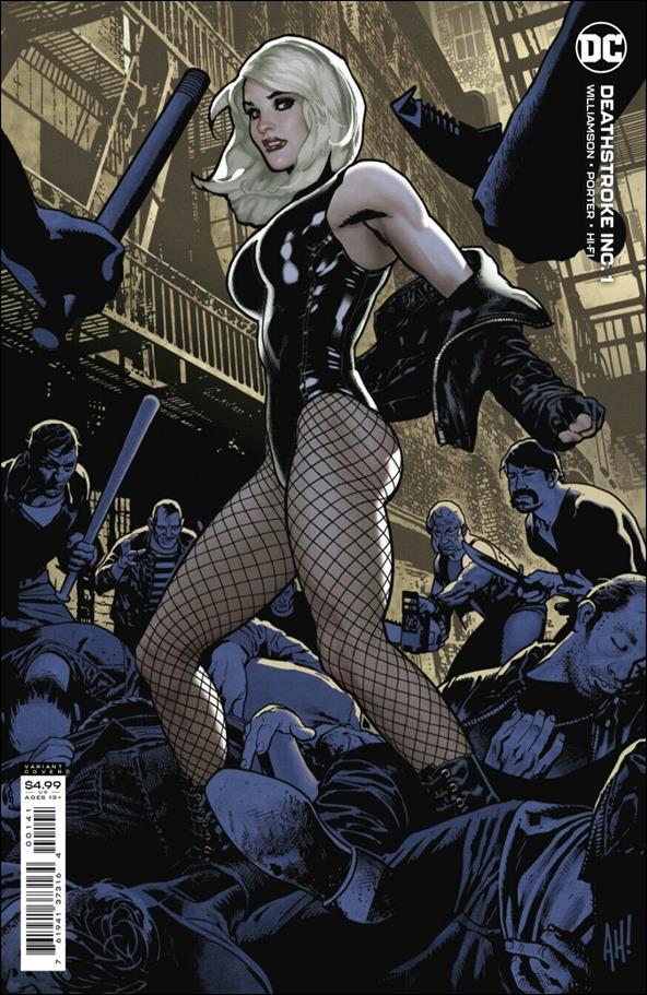 Deathstroke Inc. issue 1-C Adam Hughes Cardstock Cover