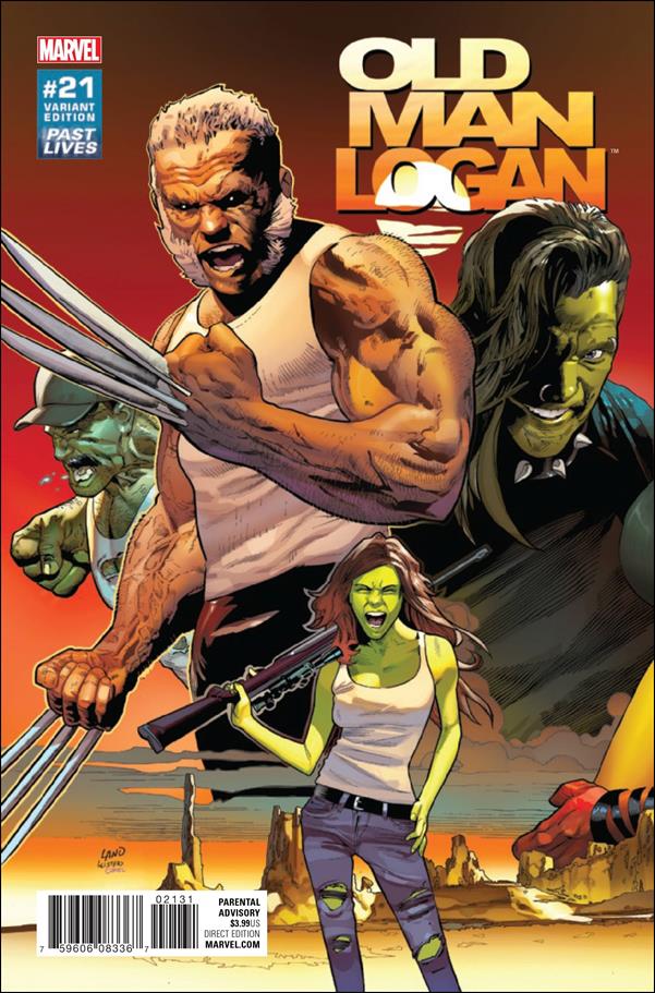 Old Man Logan (2016) issue 21-B Greg Land 1:10 Cover