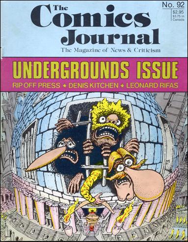 Comics Journal issue 92
