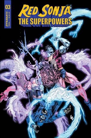 Red Sonja: The Superpowers issue 3-C Jonathan Lau Cover