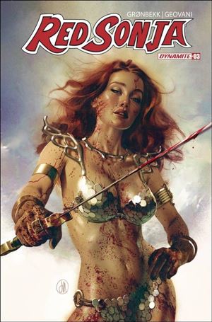 Red Sonja (2023) issue 3-I Joshua Middleton 1:10 Bloody Cover