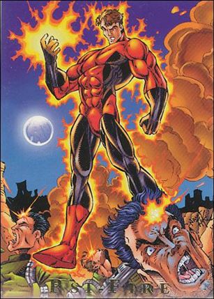 Youngblood: Series 2 (Base Set) card 25 Psi-Fire