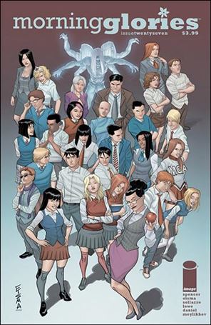 Morning Glories issue 27 Joe Eisma Cover