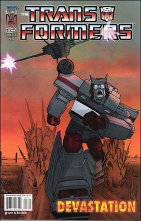 Transformers: Devastation issue 3-B Nick Roche Standard Cover