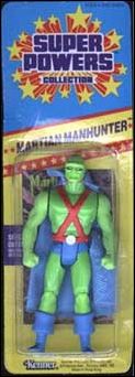 Super Powers Collection Action Figures (1984) figure 40 Martian Manhunter (Small Card)