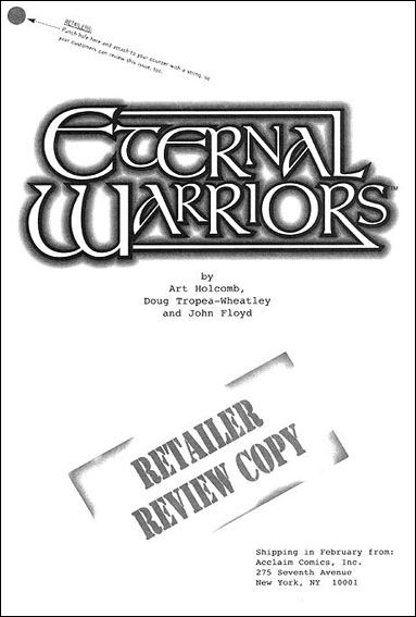 Eternal Warriors issue Preview