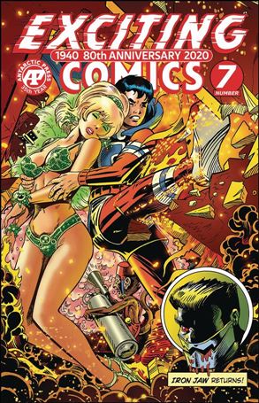 Exciting Comics (2019) issue 7-B Crimebuster Cover