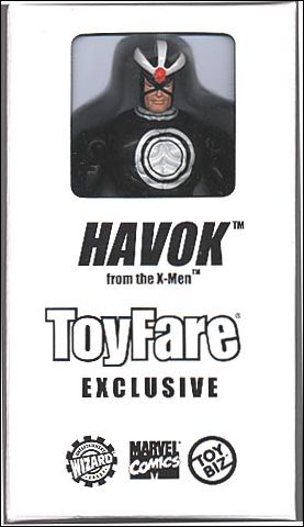Wizard/Toyfare Magazine Exclusive Figures figure 18 Havok (Toyfare #16 Mailaway)