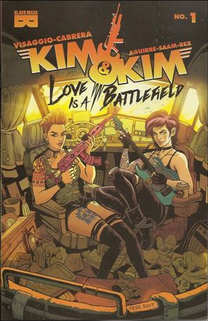 Kim & Kim: Love Is A Battlefield issue 1 Tess Fowler Cover