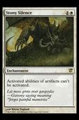 Magic the Gathering: Innistrad (Base Set) card 36 Stony Silence