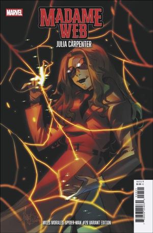 Miles Morales: Spider-Man (2022) issue 28-C Mirka Andolfo Madame Web Cover