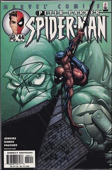 Peter Parker: Spider-Man issue 44-B Dynamic Forces (signed by Paul Jenkins) 1/300