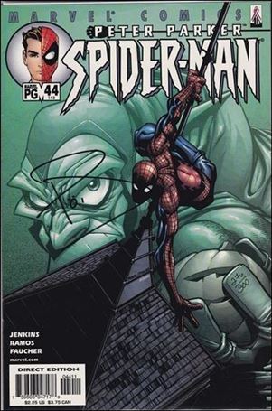 Peter Parker: Spider-Man issue 44-B Dynamic Forces (signed by Paul Jenkins) 1/300